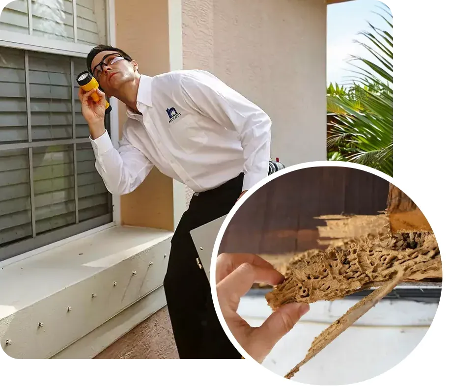 inspection, termite damage