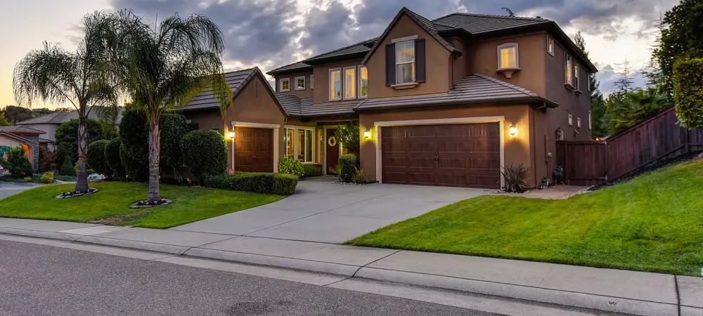 brown house