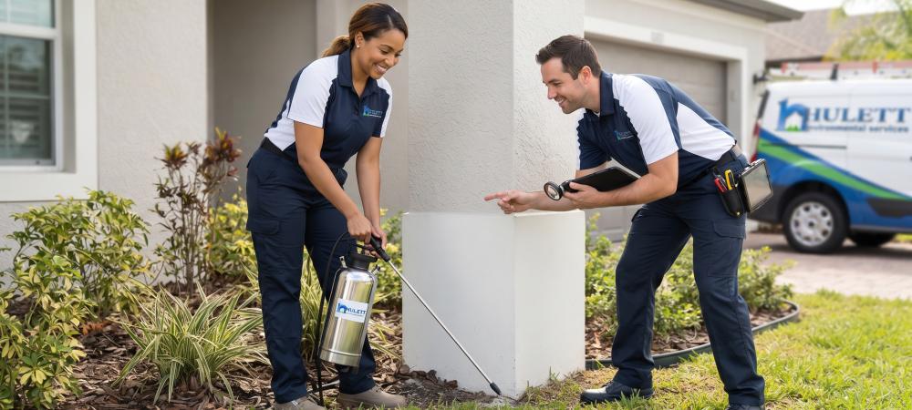 Exterminator and a Pest Control Technician