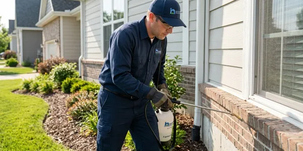 Does professional pest control require treating the entire house?